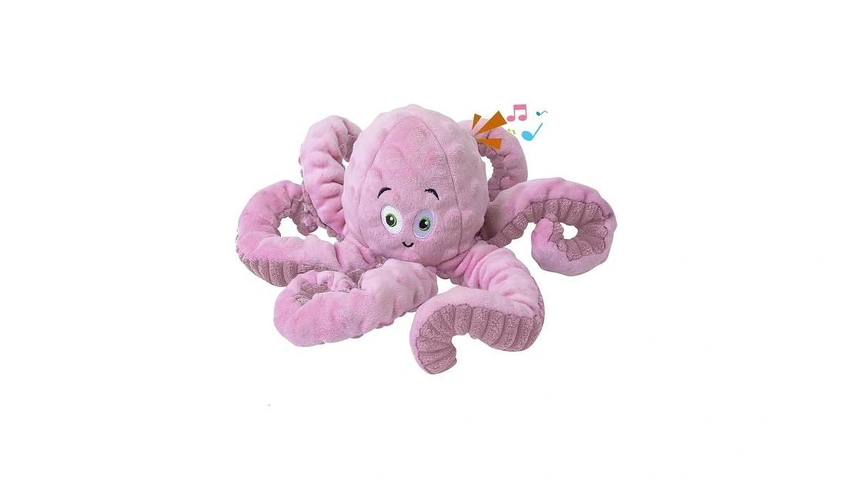 Buypow Dog Squeaky Toys Octopus - Tough Plush Large Medium
