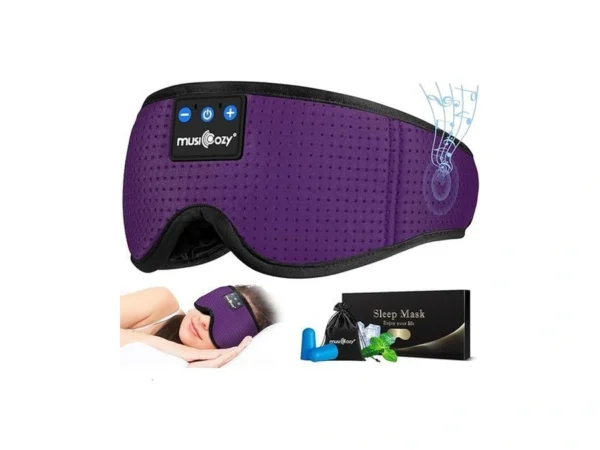 Musicozy Sleep Headphones Masks, Bluetooth Sleep Eye Mask For Sleeping