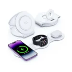 Hicober 3 In 1 Wireless Charging Station For Iphone 15,