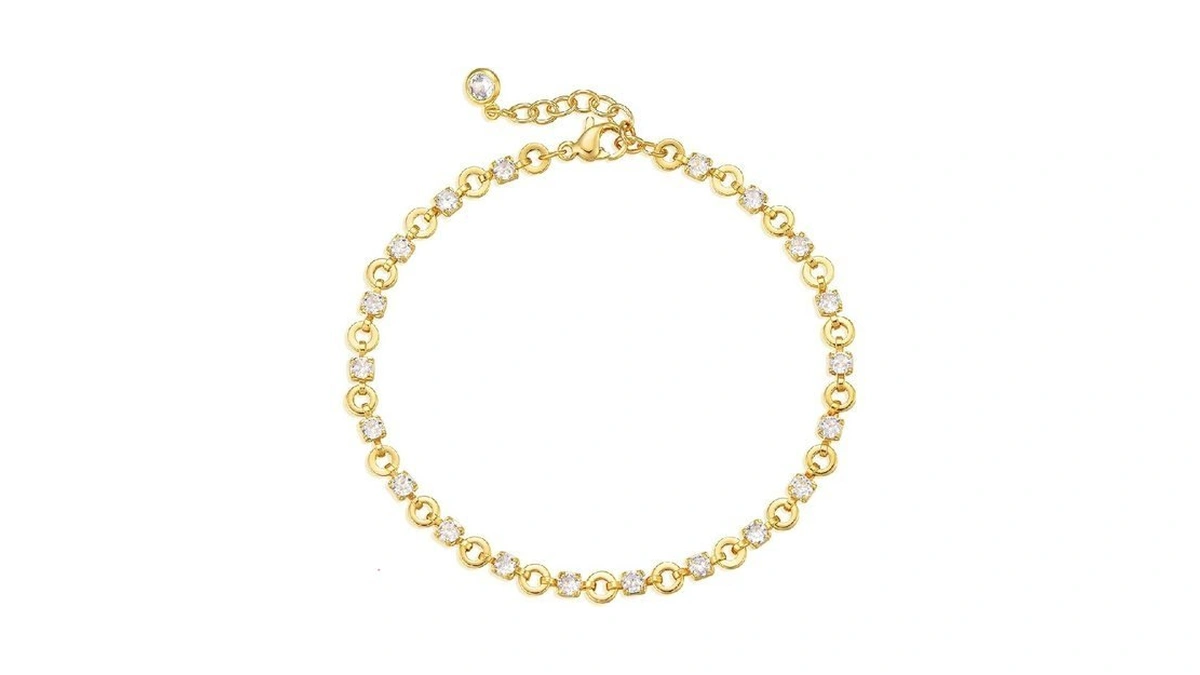Mtmy Gold Chain Bracelet For Women 14k Gold Plated Dainty