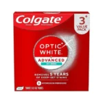 Colgate Optic White Advanced Hydrogen Peroxide Toothpaste Pack, Teeth Whitening
