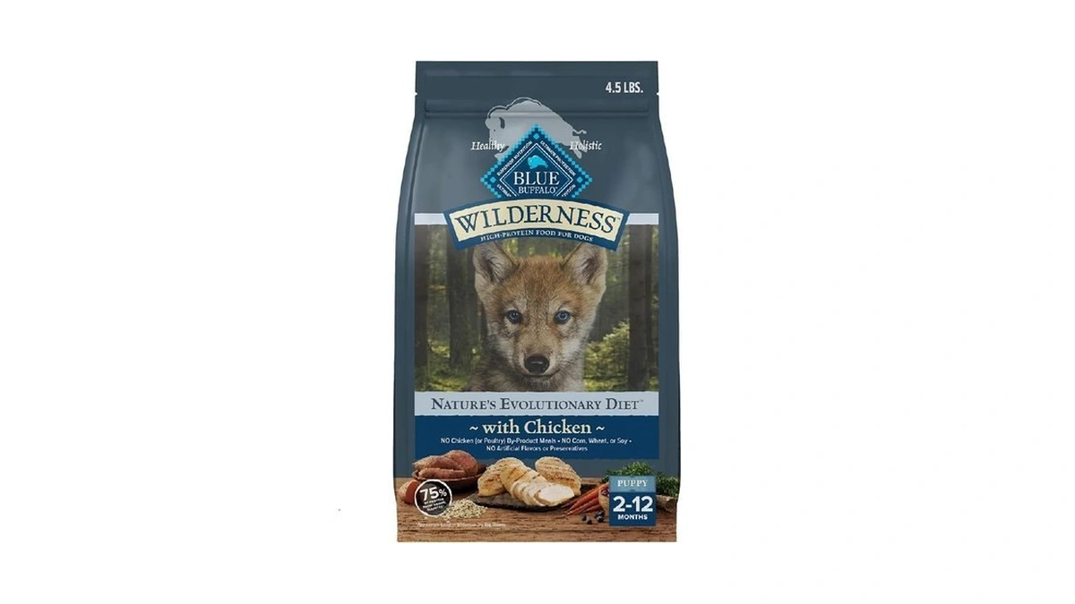 Blue Buffalo Wilderness High-protein Natural Dry Food For Puppies, Chicken