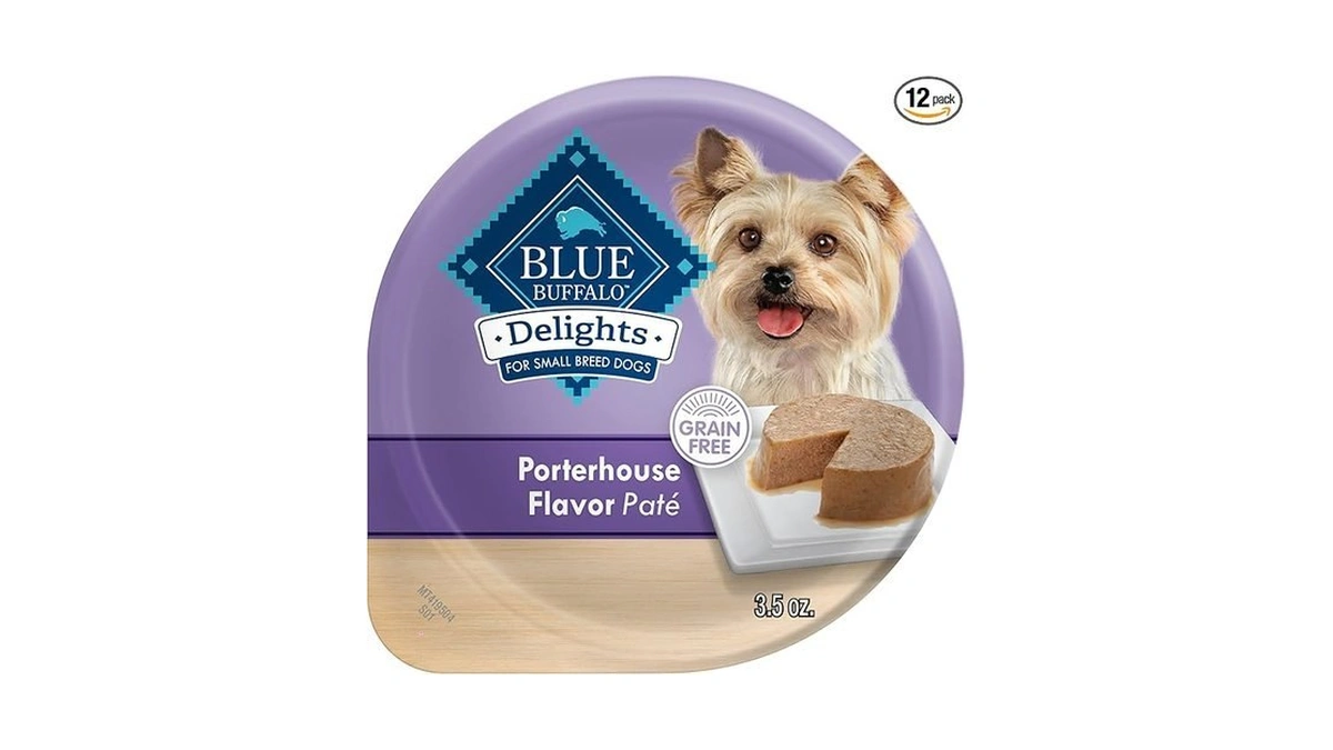 Blue Buffalo Delights Natural Adult Small Breed Wet Dog Food