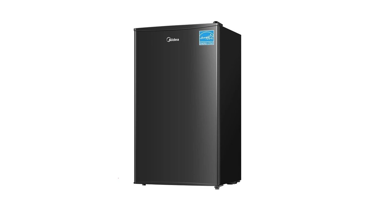 Midea Merm33s1abb Mini Fridge, 3.3 Cu.ft Compact Fridge With Internal