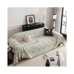 Amztop Soft Chenille Couch Cover For Dogs Washable,extra Large Geometric