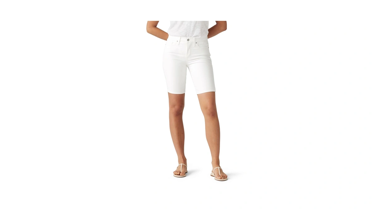 Levi's Women's Shaping Bermuda Shorts (also Available In Plus), (new)