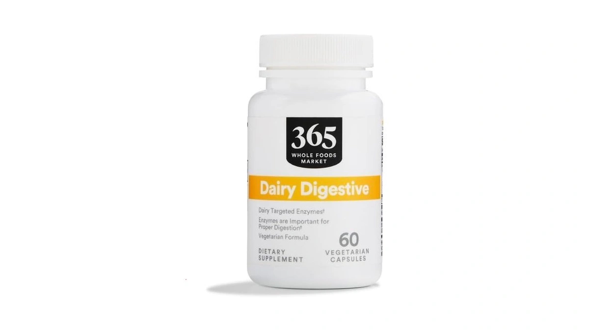 365 By Whole Foods Market, Dairy Digestive Enzymes, 60 Count