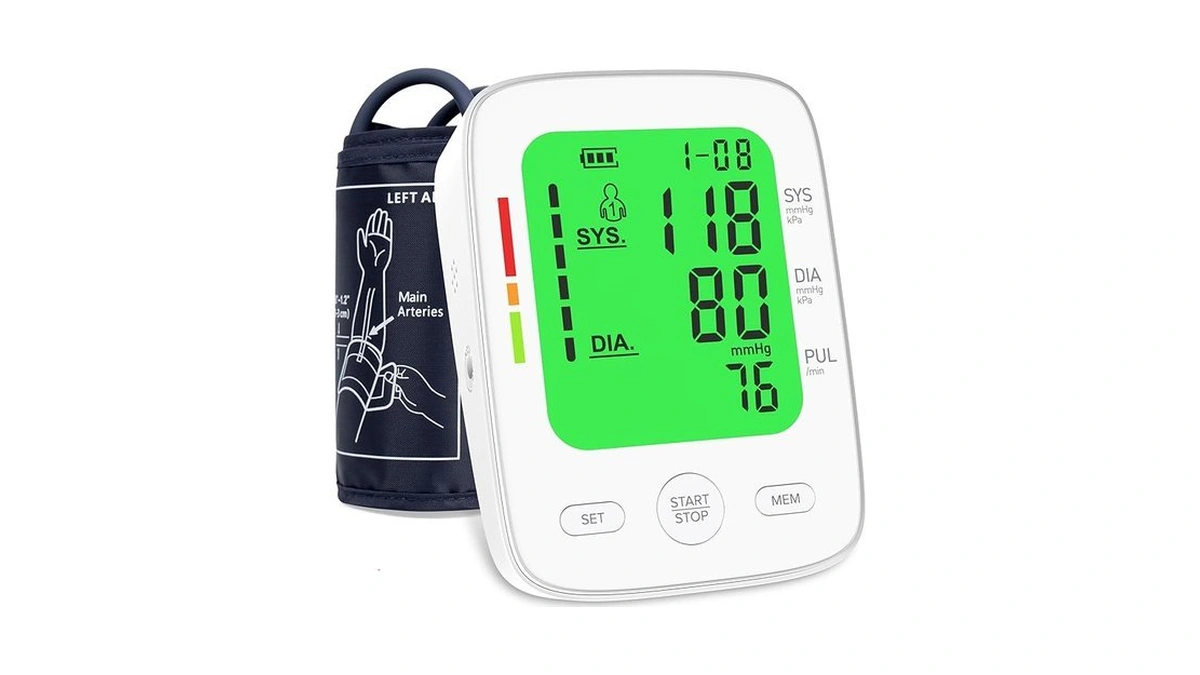 Blood Pressure Monitor For Home Use, Automatic Upper Arm Blood