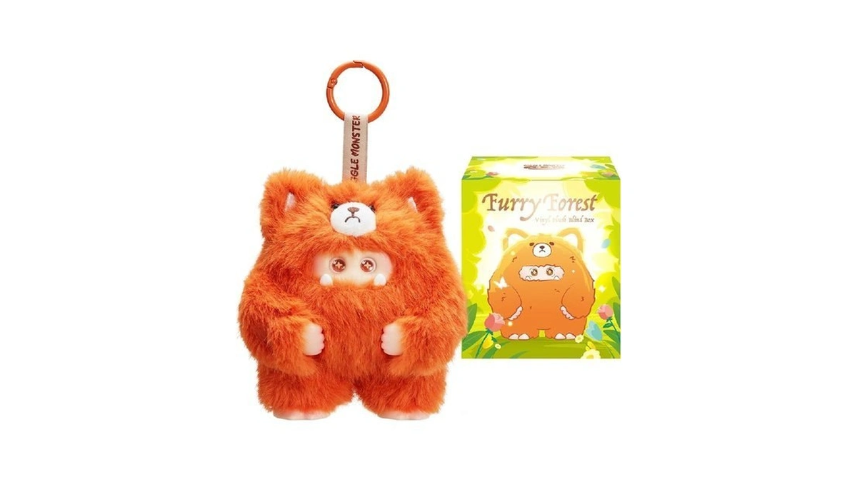 Ohku Giggle Monster Furry Forest Series Vinyl Plush Blind Box