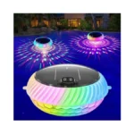 Firste Solar Floating Pool Lights, 7.6" Dynamic Rgb Solar Pool