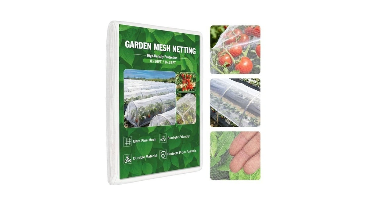 Feed Garden Garden Netting 8x10ft Ultra-fine Mesh Pe Cover For
