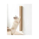 Kwimeow Cat Scratching Post Wall-mounted, 34” Tall Wooden Scratching Posts