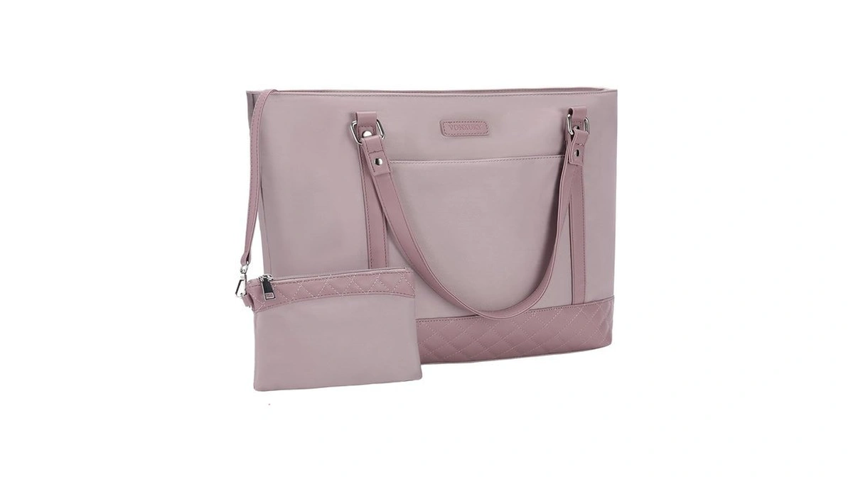 Laptop Tote Bag For Women, 15.6 Inch Computer Shoulder Bag