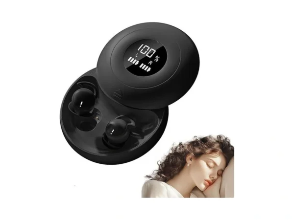 Sunvito Sleep Earbuds Bluetooth 6.0, Mini Invisible Silicone Sleep Earbuds