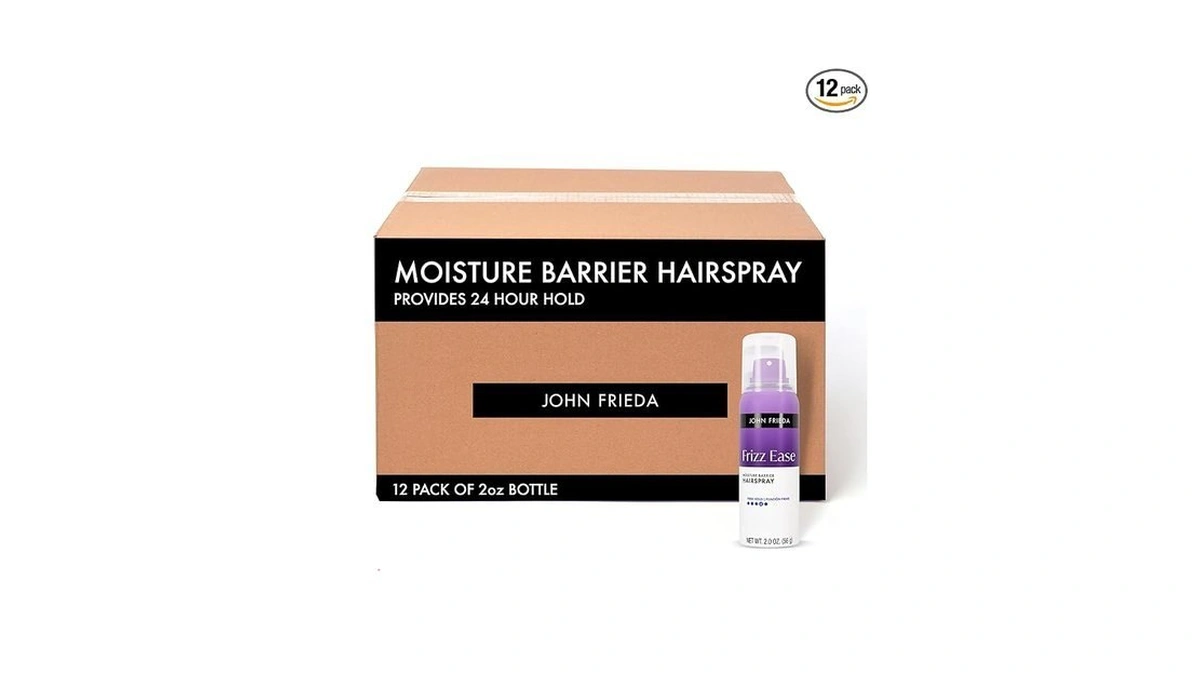 John Frieda Frizz Ease Moisture Barrier Hairspray, Seals Out Moisture