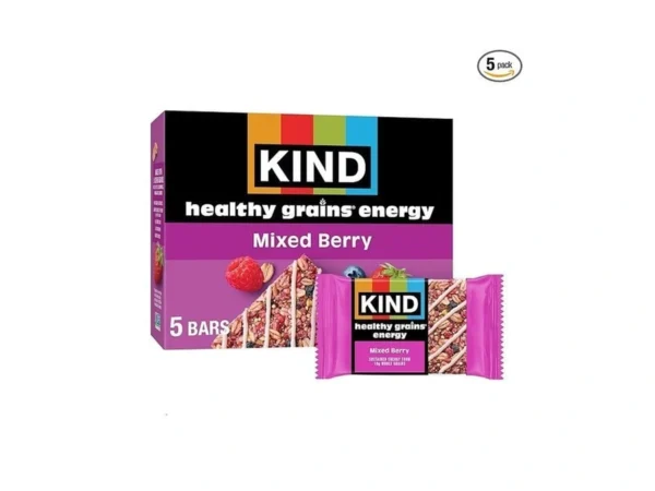 Kind Healthy Grains Energy Bars, Mixed Berry, Gluten Free, Healthy