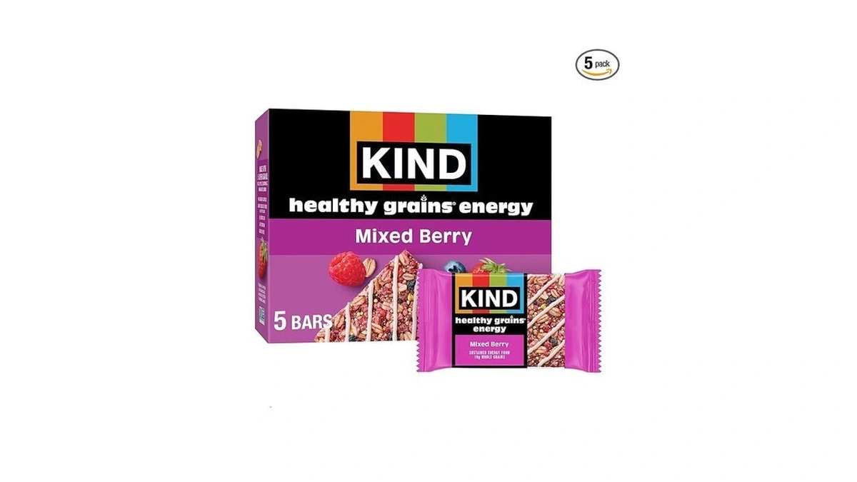 Kind Healthy Grains Energy Bars, Mixed Berry, Gluten Free, Healthy