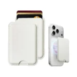 Hbypro Leather Magnetic Wallet 2-pack Cell Phone Card Holder For