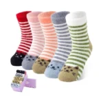 Iceivy 5 Pack Women Thick Soft Warm Fuzzy Socks Winter