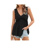 Glamaker Women Summer Tank Tops Baby Doll Beach Fashion Lace