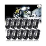 Ledmircy Led Rock Lights White R4 12pcs For Off Road