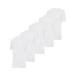 Essential Elements 5 Pack: Men's Crew Neck 100% Pure Cotton