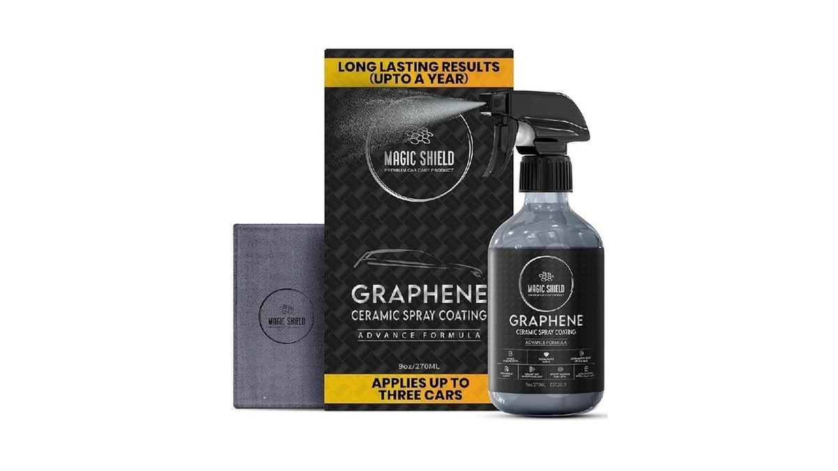 Magic Shield Graphene Ceramic Spray Coating - Last So Long!
