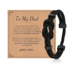 Tempbeau Love Knot Bracelet For Men - Father's Day Bracelets