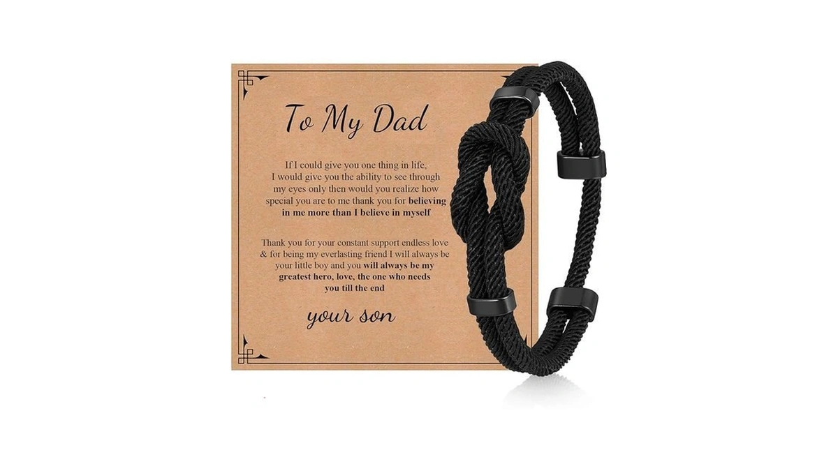 Tempbeau Love Knot Bracelet For Men - Father's Day Bracelets