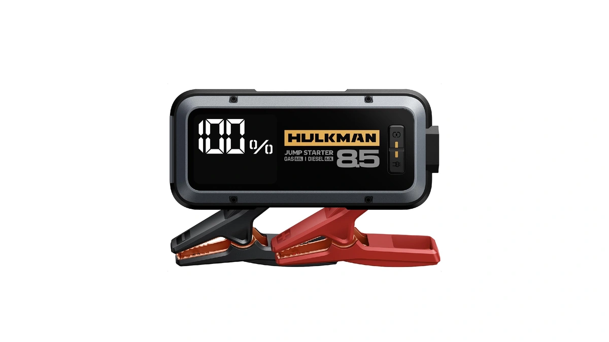 Hulkman Alpha85,space Gray,2000a 74wh Smart Jump Starter,12v Portable Car Battery