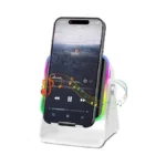 Wireless Induction Speaker 5-in-1 Bluetooth Speaker With Phone Holder, Surround