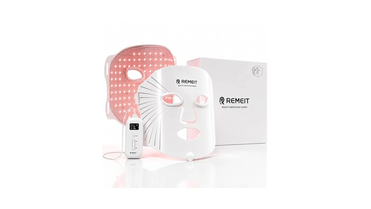 Remeit Red Light Therapy Mask For Face, Led Face Mask