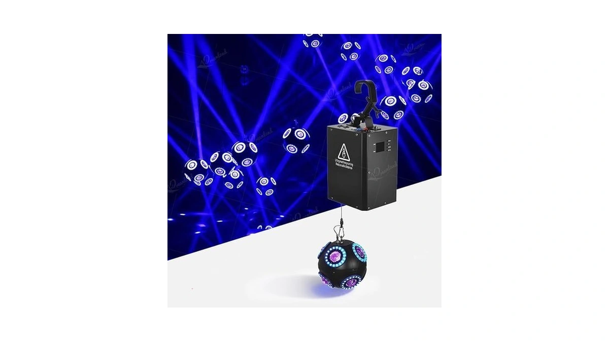 Kinetic Led Ball Light With Dmx Control & Motorized Lift
