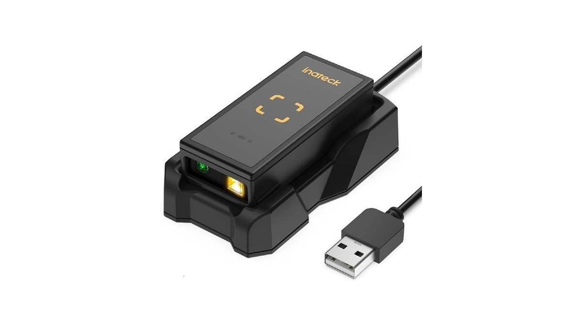 Inateck Barcode Scanner Bluetooth, 1d 2d Qr Code Scanner Kabellos