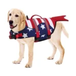 Emust Dog Life Vest For Swimming, Ripstop Medium Dog Safety