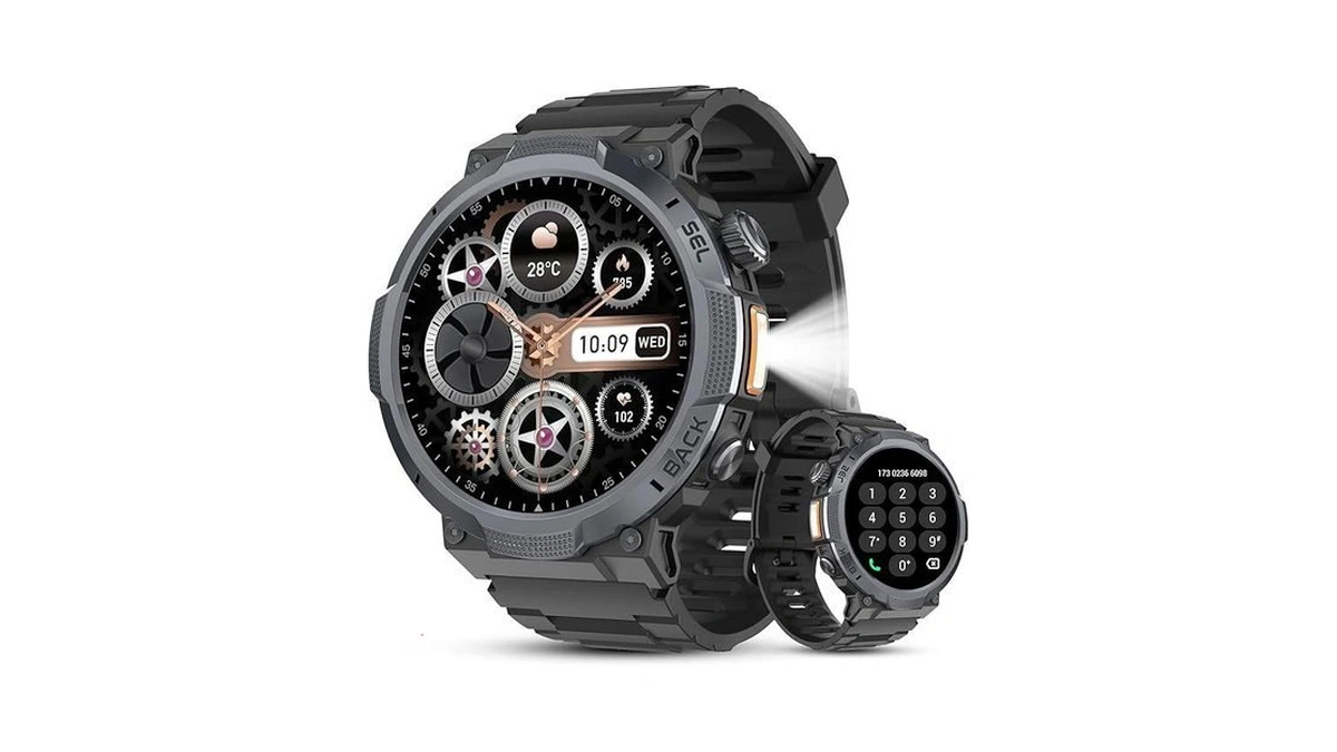 Military Smart Watches For Men(answer/make Calls), 1.53" Hd Fitness Watch,