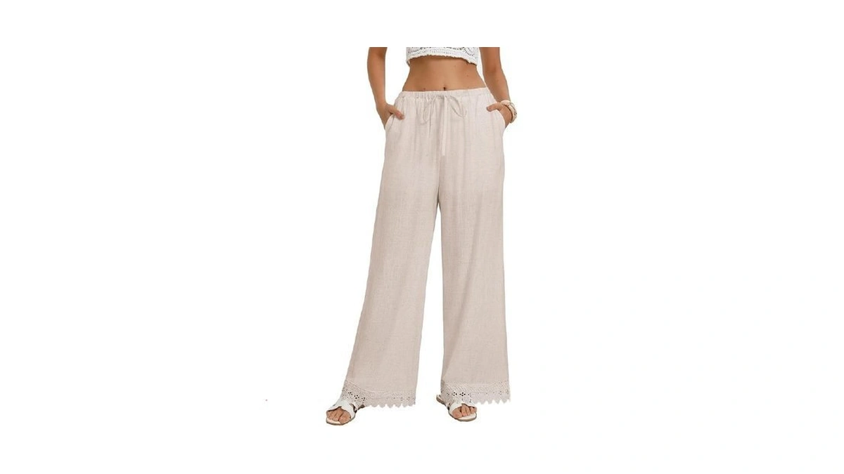 Grace Karin 2026 Summer Wide Leg Pants For Women Flowy