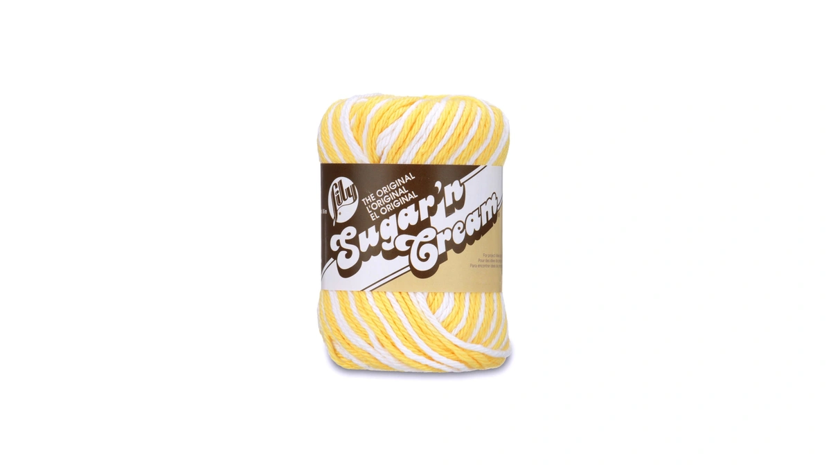 Lily Sugar 'n Cream The Original Ombre Yarn, 2oz, Gauge
