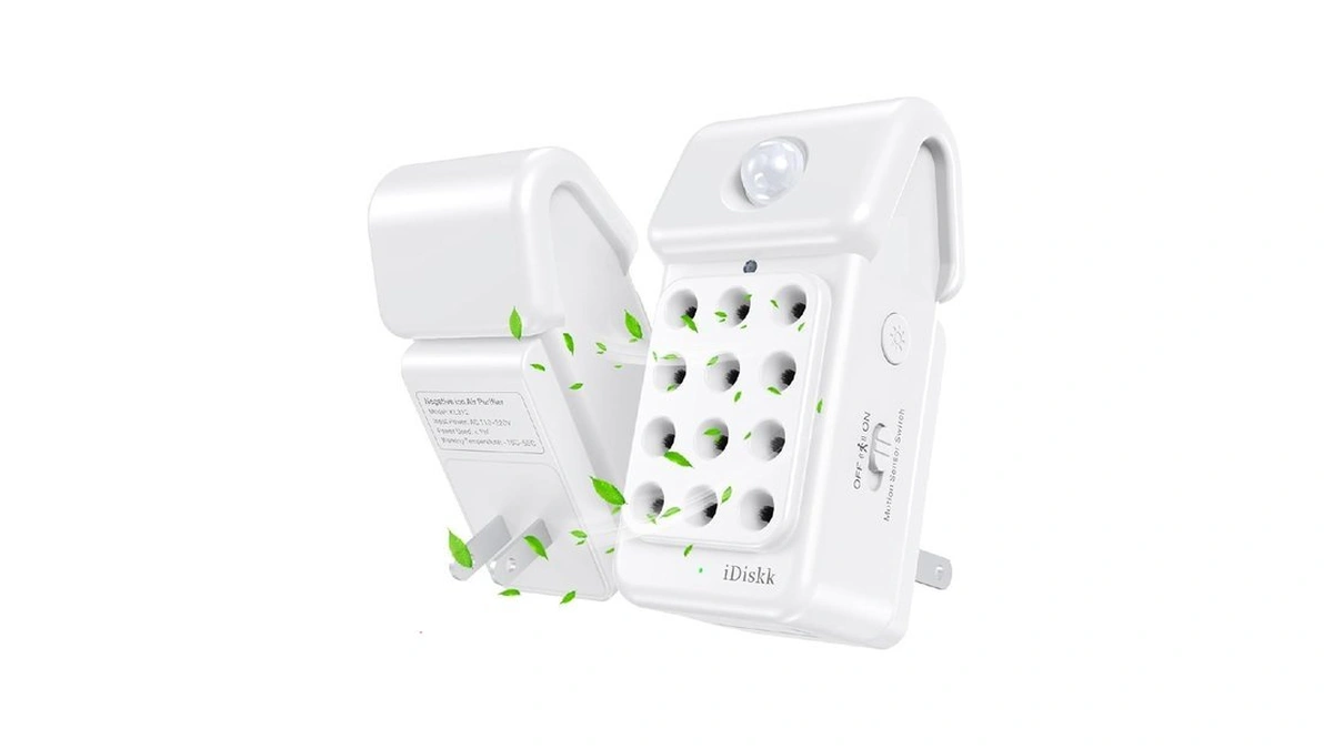 Idiskk Plug-in Air Ionizers With 12 Carbon Fiber,negative Ion Air