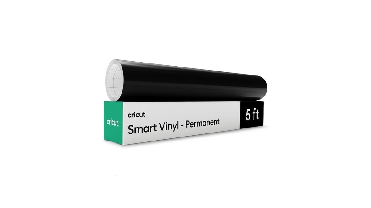 Cricut Smart Permanent Vinyl, Black (13in X 5ft) - For