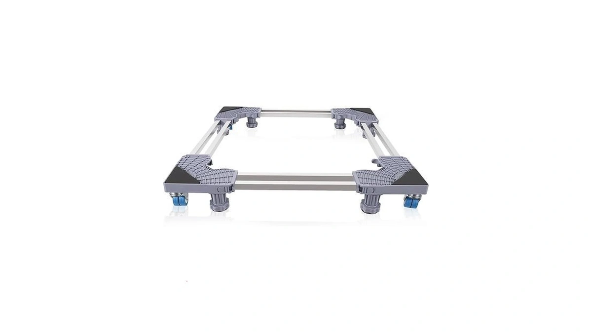 Ailahloe Mobile Mini Fridge Stand With 4 Locking Swivel Rollers,