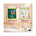 Doselie Easel For Kids,adjustable Wooden Kids Art Easel With Paper