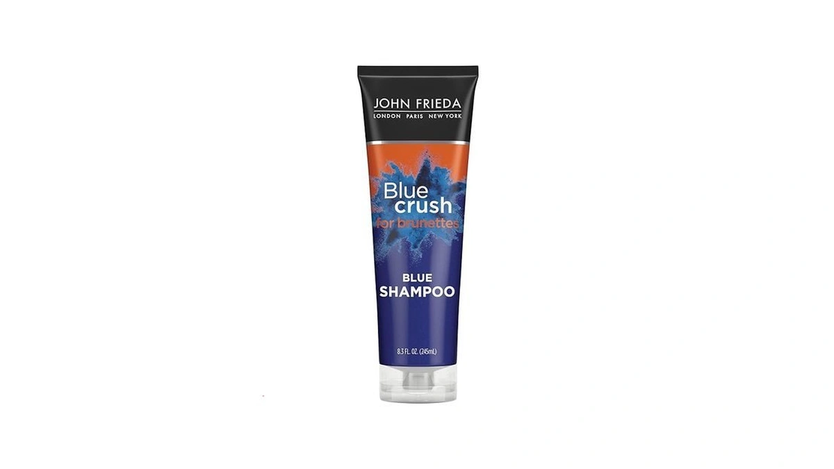 John Frieda Blue Crush Conditioner, Toning Shampoo For Brunette Hair,