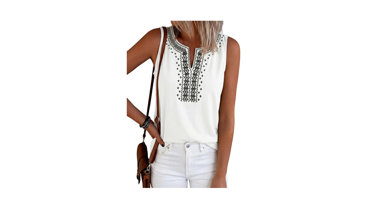 Prettygarden Womens Tank Tops 2026 Summer Causal V Neck Sleeveless