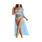 Avidlove Women's Lace Lingerie Set 3pcs Bra And Panty Set