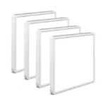 Maxziller 4pack 12inch Square White 3200lm Led Flush Mount Ceiling