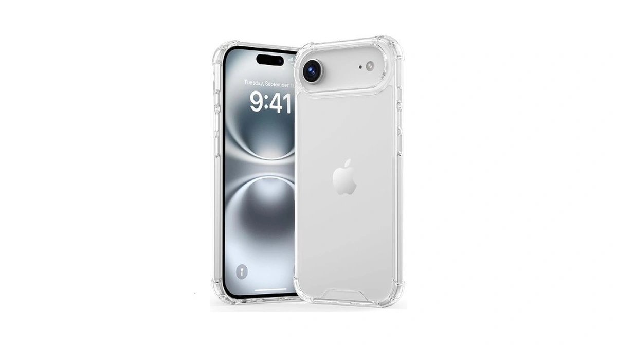 Imektlk Compatible With Iphone Air Case Cute Gradient Clear Scratch-resistant