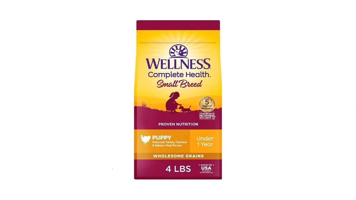 Wellness Complete Health Small Breed Puppy Dry Dog Food, Wholesome