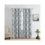 Elrene Home Fashions Raja Boho Print Thermal Blackout Window Curtain