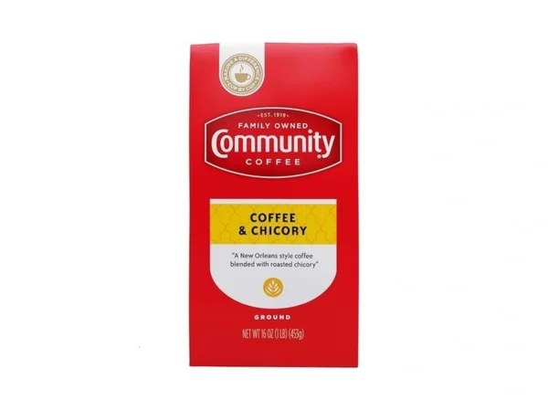 Community Coffee Coffee And Chicory Blend 16 Ounce, Medium Dark